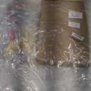 Knitgrip 6ft Pre lit White Christmas Ribbons Holiday Party Decorations
