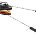 Non-Stick Aluminum Gas Sandwich Maker & Grill Toaster - Black