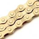FSC F410 1-Speed Bicycle Chain Single (1/2 x 1/8-Inch, 104L) (Ti-N Gold)