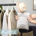 Spartan Industrial - 18 X 24 (100 Count) Self Seal Clear Poly Bags with Suffocation Warning for Packaging, Clothes - Resealable Glue