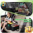 Plzpik Large Car Seat Organizer with Removable Cooler Bag for the Front or Back Seat for Kids and Adults.Versatile for Use in Multiple Scenarios.