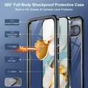 SPIDERCASE for Google Pixel 9a Waterproof Case,[12FT Military Drop Proof] [IP68 Waterproof] [360Full Body Protection] Heavy Duty Protective Cover for Pixel 9a 6.3,Black