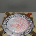 14 Inch Flush Mount Ceiling Light, Modern Black LED Ceiling Light Fixture, 24W 2400LM 2700-6500K Adjustable, Dimmable Ceiling Lights for Bedroom, Kitchen, Hallway, Bathroom, ETL Listed