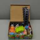 Train Set for Toddlers w/Steam, Music & Lights - Electric Train Toy for Kids with Tracks Accessories, Includes 3 Animals Car : Lion Gorilla and Elephant, Best Gifts for 3 4 5 6 7+ Years Old Boys Girls