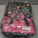 Uni Baby Diaper Bag, Mommy and Baby Stuff Backpack with Fun Prints, Pink and Black, One Size