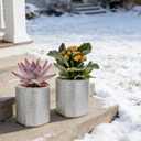 5 Pack Plant Flower Pot Insulation Protection Pot Reusable Flower Pot Cover Double Foil Insulation for Winter Indoor Outdoor Plants Pot Cover Garden Fruit Trees Potted Plants Insulation