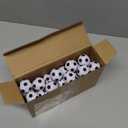 Jexine 48 Pcs Soccer Keychains Soccer Stress Ball Soccer Party Favors Mini Stress Balls Pendant for School Carnival Reward Party Bag Gift Fillers Stress Relieve