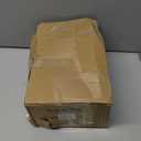 Finnhomy Swivel Caster Wheels 5 Inch Threaded Stem Casters Set of 4 Heavy Duty 1/2"-13 x 1 with Brake Polyurethane Industrial Locking Castors Wheels for Cart/Furniture 2200 Lb Smooth Casters Black