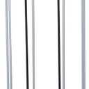 Rubbermaid Garage FastTrack Vertical Ball Rack, Satin Nickel, Wall Mounted Storage System, Holds up to 50 pounds, for Home/Garage, Silver