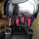 Baby Trend Cover Me 4-in-1 Convertible Infant/Toddler Car Seat, Scooter
Adjustable/Removable Canopy for Sun Protection & 2 Cup Holders, Black/Red, for Family Trips, Daily Transport & Everyday Use, MFD: 04/16/2026