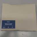 Bedsure 100% Washed Cotton Duvet Cover Queen Size - Natural Minimalist Cotton Duvet Cover Linen Like for All Seasons - GentleSoft Plain Simple Bedding (Natural, Queen, 90"x90")