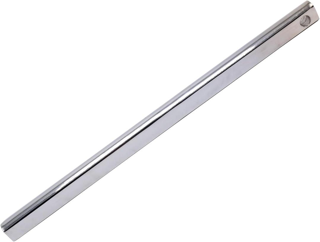12" Length 3/4" Double D Polished Steel Steering Shaft Fit for Universal 3/4" DD Universal Rod U-Joints Link