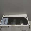 Delta Modern 14 Series Square Rain Shower System Faucet Set, Rainfall Matte Black Shower Head and Handle Set, Valve Trim Kit, 10 Inch, Matte Black 342701-BL