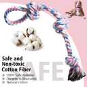 XIGOU Indestructible Dog Toys - Tough Puppy Chew Toys for Aggressive Chewers, Dental Cleaning Tug of War Toy, Great for Small to Large Breeds
