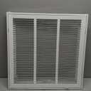 18x18 Return Air Grill [Duct Opening Size],Return Air Vent Cover for Sidewall and Ceiling,Steel Return Air Grill Removable Face/Door for 1-inch Filters(18"W x 18"H [Duct Opening])