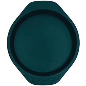 Chicago Metallic Everyday Nonstick 9-Inch Round Cake Pan, Emerald Green, Durable Carbon Steel for Perfect Baking