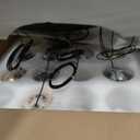 ykolupty 10-Light LED Staircase Chandelier Crystal Ceiling Lights Large Chandeliers for High Ceilings, Entryway Modern Lighting Fixture Villas and Stairs