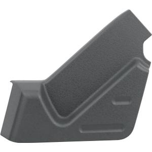 TQPONLY Seat Trim Panel Cover | Compatible with 2009-2014 Ford F150,2010-2014 Lincoln Mark LT Truck Accessories Replacement | Front Driver Side Plastic Seat Hinge Cover (Steel Gray)
