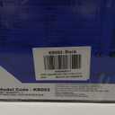 KRIDDO Toddler Balance Bike 2 Year Old,12 Inch Push Bicycle with Customize Plate (3 Sets of Stickers Included), Steady Balancing, Gift Bike for 2-5 Boys Girls, Black