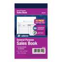 3 Pack Adams General Purpose Sales Book, 2-Part, Carbonless, White/Canary, 3-11/32 x 5-5/8, 50 Sets per Book (DC3510)