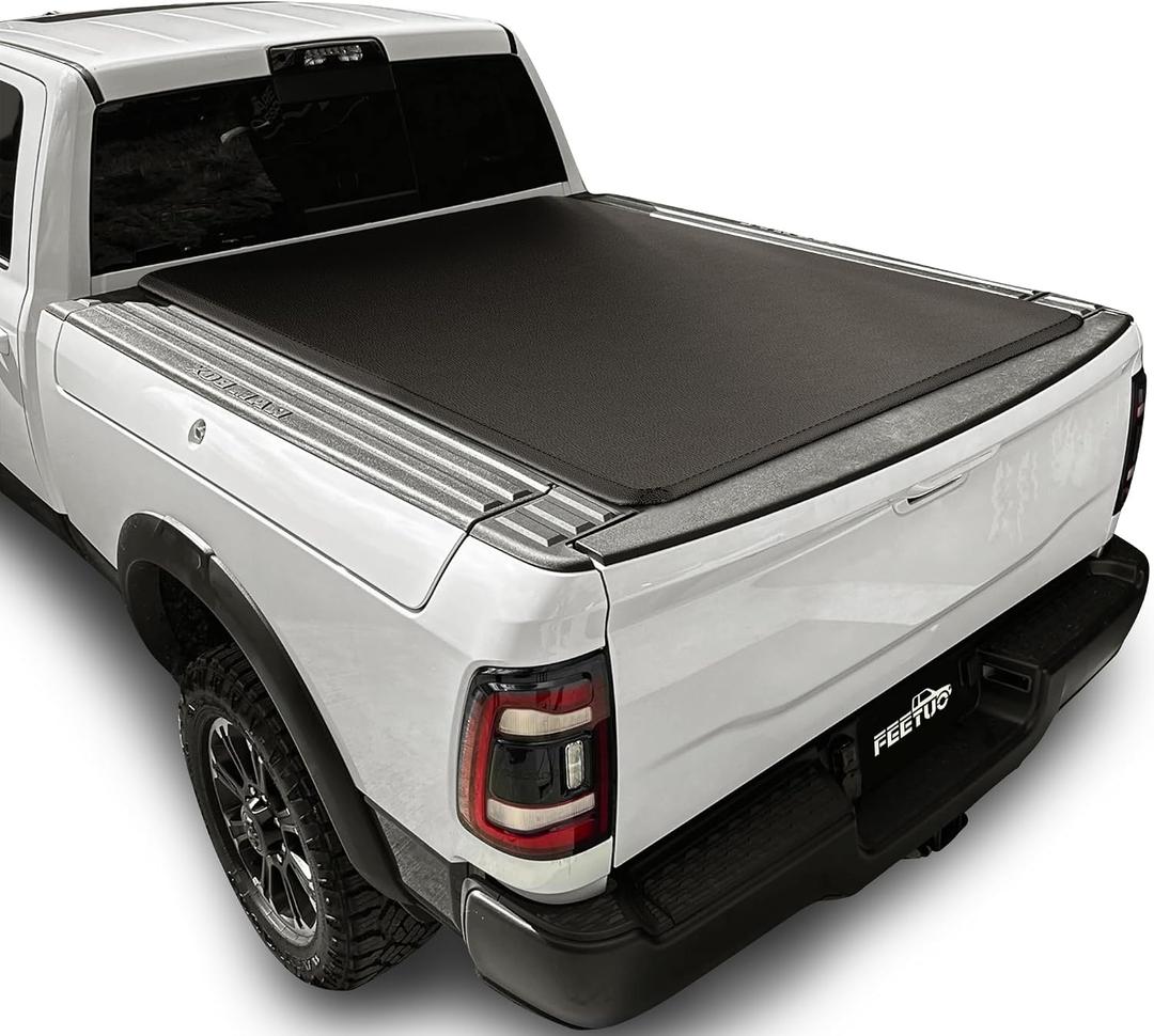 Soft Roll Up Tonneau Cover Truck Bed Waterproof Dustproof Compatible with 2009-2026 Ram 1500 5.7FT/67.4inch with RamBox Fleetside