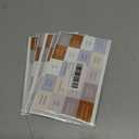 5 x Thinkor Reposition Laminated Bible Tabs, Large Print Stickers, Easy to Read & Apply Bible Tabs for Women & Man (Winter Snow)