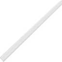 Aluminium Alloy Metal Corner Guards 10 Pcs Wall Corner Protector 0.6" x 0.6" x 48" Wall Corner Protection Decoration White Pack of 10 Corner Guards 20 Ga/1 mm Thickness