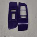 Window Lift Switch Panel Cover Trim Compatible with Dodge Challenger 2015-2024 Interior Accessories, Purple