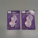 Philips Avent Soothie Baby Pacifiers - 100% Silicone Pacifiers for Babies 3-18 Months, One-piece Design, BPA-Free, Extra Durable, Lilac and Pink, 4 Pack, Model SCF192/70