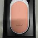 BESKAR Rechargeable Hand Warmer, 5200mAh Electric Hand Heater, Double-Sided Heating, USB Quick Charge, Portable Pocket Hand Warmer for Outdoor, Golf, Raynauds - Winter Gift (Pink)