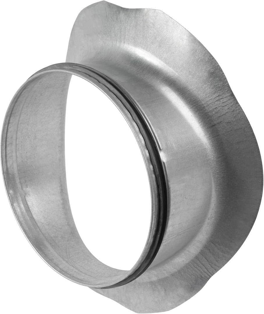 Vent Systems 16" to 8" Inch Saddle Branch for HVAC systems - Saddle connector with EPDM Rubber Seal Gasket for Flawless Seal and Efficient Airflow. Round Duct Takeoff for Duct Connection - Tap Fitting