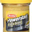Berkley PowerBait Glitter Trout Bait Yellow, Pack Of 2