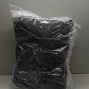 BFPETHOME Dog Beds for Large Dogs, Plush Dog Crate Bed Fluffy Cozy Kennel Pad for Sleeping &Ease Anxiety, Washable Pet Mats with Anti-Slip Bottom for Large Dogs, Grey(35x23 Inch)