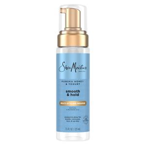 SheaMoisture Manuka Honey & Yogurt Smooth & Hold Multi-Styling Hair Mousse for Nourishment 7.5 fl oz