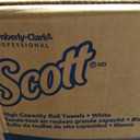 Scott Professional Hard Roll Paper Towels, Bulk, 6 Rolls x 1150' (25702)
Blue Core, High-Capacity, Elevated Design, Absorbency Pockets, White, Plus Tier, Compatible with Scott Pro Dispensers