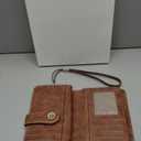 FALAN MULE Wallets for Women Trifold Wristlet Wallets Large Capacity RFID Blocking Ladies Purse Credit Card Holder