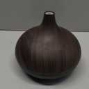 InnoGear Aromatherapy Diffuser & 10 Essential Oils Set, 400ml Diffuser Ultrasonic Diffuser Cool Mist Humidifier with 4 Timers 7 Colors Light Waterless Auto Off for Valentine's Gift, Dark Wood Grain