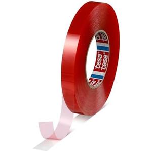 tesa 4965 Original Double-Sided PET Film Tape, Transparent, .5 in x 36 yd, 1 Roll