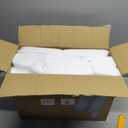 560Pcs Dish Packing Supplies for Moving, 280Thickened High-Density Foam Wrap Pouches & Sheets for Plates and Fragile Shipping Storage, 4 Sizes (16x12",12x12",12x7.8",7.8x7.8")with 280 Fragile Stickers