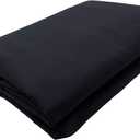AK TRADING CO. Muslin Fabric/Textile - Draping Fabric - Black 1 Yard Medium Weight - 100% Cotton (60in. Wide)