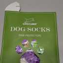 EXPAWLORER 6Pcs Anti Slip Dog Socks to Prevent Licking Paws, Dog Shoes for Winter, Double Sides Dog Boots & Paw Protectors Booties for Hardwood Floors with Grippers Small Medium Large Senior Dogs, L