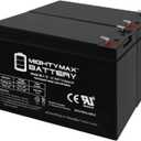 Mighty Max Battery ML7-12 - 12 Volt 7.2 AH SLA Battery - Pack of 2