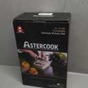 Astercook Knife Set, 15 Pieces Kitchen knives Set with Built-in Sharpener, High Carbon German Stainless Steel Chef Knife Block Sets, Sharp & Rust Resistant Dishwasher Safe, Black