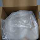 BEDELITE Fleece Throw Blanket for Couch - 300GSM Soft & Warm Fluffy Cream White Blanket, Decorative and Giftable Striped Blankets for Women, Men, 50"x60"