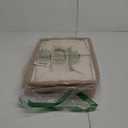 2 Pack Snack Storage Organizer Basket Bins for Pantry Shelf and Countertop, Large Burlap Snacks Basket Container for Kitchen Office Popcorn Candy Pretzels and more