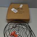 Fruit Bowl with Banana Hanger  Fruit Basket for Kitchen Counter with Holder  Black Chrome