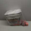 Alpha Living 6 Pack - Disposable Chafing Dish Buffet Set, Half Size Pans, Welded Body Food Warmers for Parties, Fuel Cans Complete Set, Warming Trays, Complete Kit (with Racks)