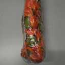 HyeFlora Bougainvillea Artificial Hanging Flowers Plants for Outdoors Winter Decoration, 2pcs Faux Bougainvillea Vines Orange Fake Flowers Realistic UV Resistant Silk Flowers for Outside Planter Yard