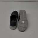 Skechers Men's Low-Top Loafer (11 X-Wide, Charcoal/Red)