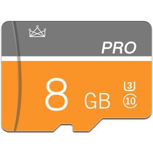 8GB Memory Card,Micro Card with Adapter Class 10 High Speed for Camera,Smartphone,Tablet,Personal Computer